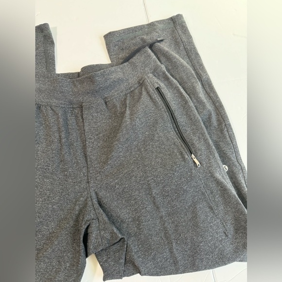 Lululemon Discipline Pant Pockets Casual Track Heather Gray Stretch men’s medium - Picture 5 of 11